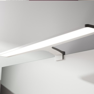 Aplique NAYRA 493 Branco mate luz led IP44 (6 W.) 493 x 155 x 7 mm