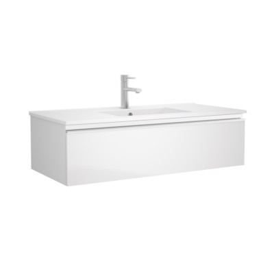 Movél SPIRIT 1000 1 gaveta metálica BRANCO BRILHO 997 x 270 x 450 mm