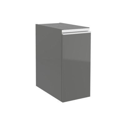 Coqueta SPIRIT 250 reversível 1 porta CINZA ANTRACITE BRILHO 250 x 540 x 450 mm