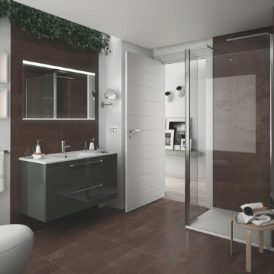 Movél FUSSION CHROME 1000 2 gavetas CINZA ANTRACITE BRILHO 997 x 540 x 450 mm