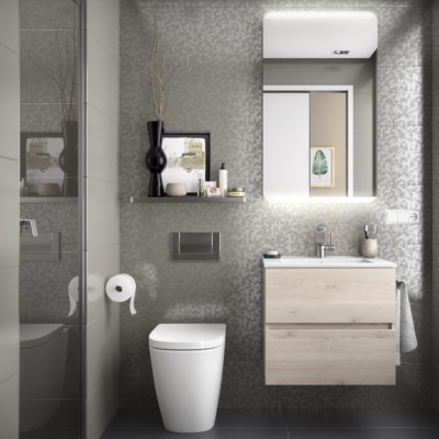 Movél FUSSION LINE 600 2 gavetas NATURAL 598 x 540 x 450 mm