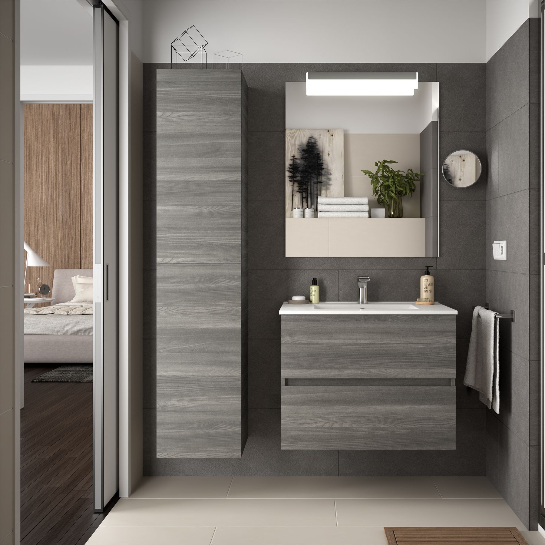 Movél FUSSION LINE 700 2 gavetas ALSACIA 697 x 540 x 450 mm