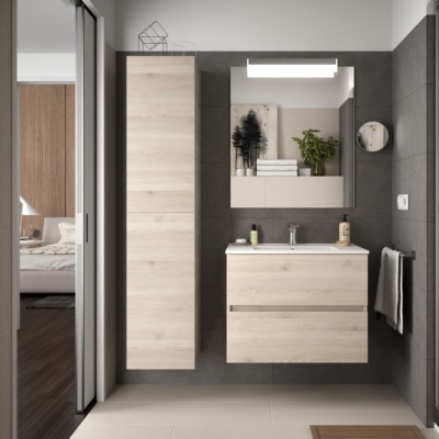 Movél FUSSION LINE 700 2 gavetas NATURAL 697 x 540 x 450 mm