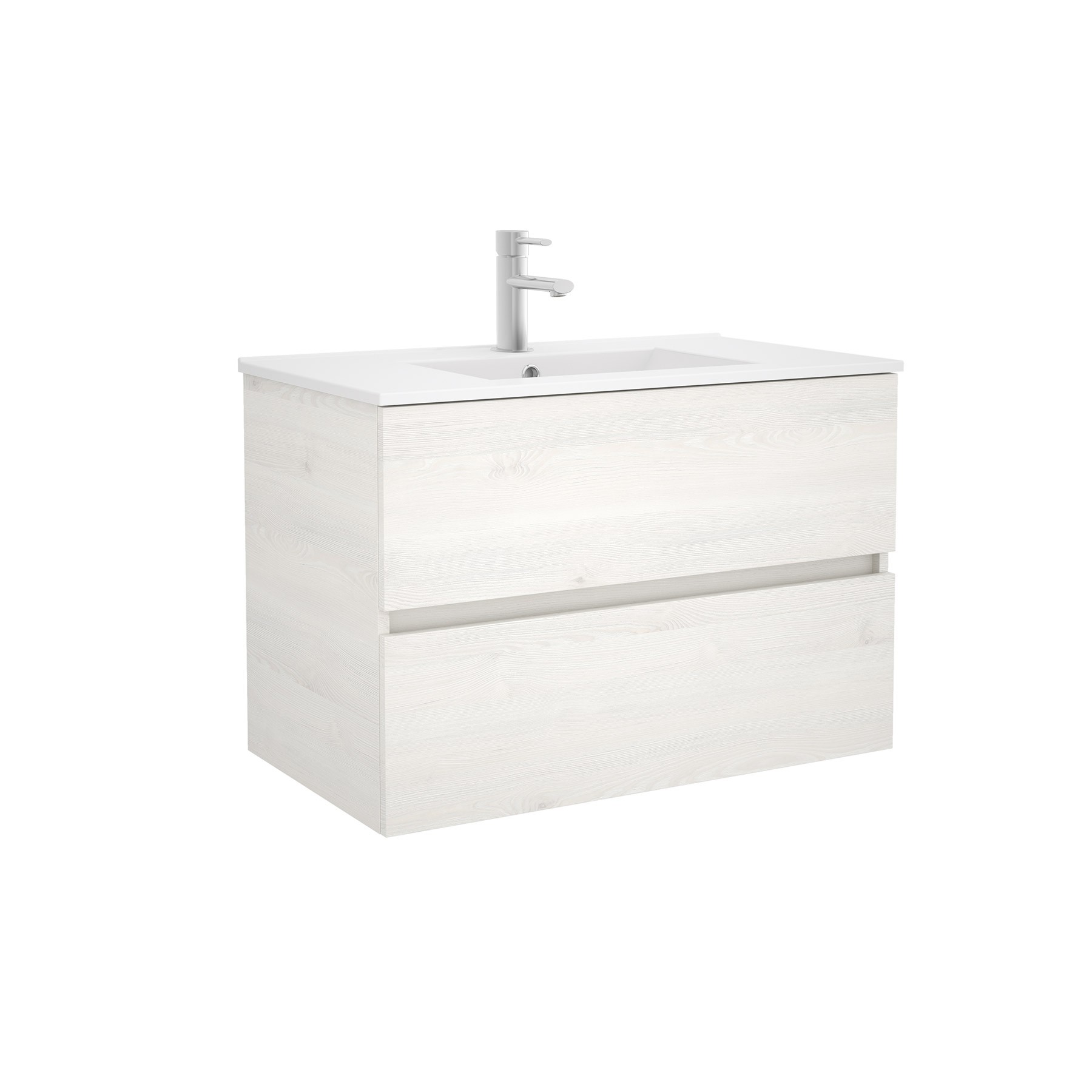 Movél FUSSION LINE 800 2 gavetas SBIANCATO 797 x 540 x 450 mm 1