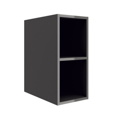 Coqueta ALLIANCE 250 2 gavetas CINZA ANTRACITE BRILHO 250 x 540 x 434 mm