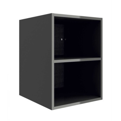 Coqueta ALLIANCE 400 2 gavetas CINZA ANTRACITE BRILHO 400 x 540 x 434 mm