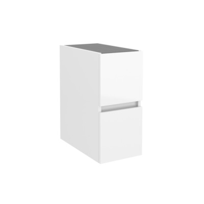 Coqueta FUSSION LINE 250 2 gavetas BRANCO BRILHO 250 x 540 x 450 mm