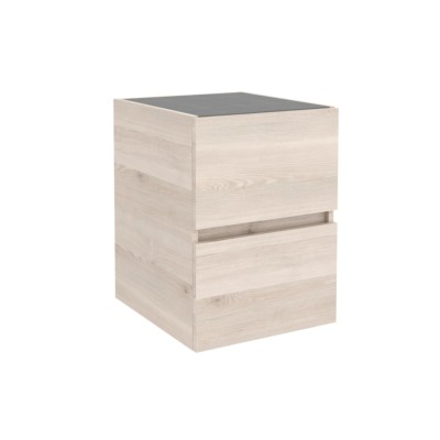 Coqueta FUSSION LINE 400 2 gavetas NATURAL 400 x 540 x 450 mm