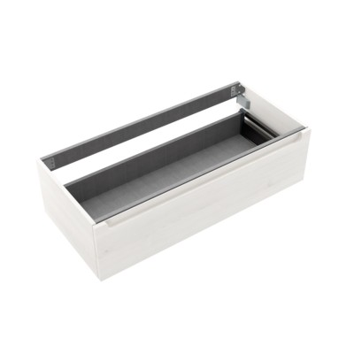 Coqueta MONTERREY 1000 1 gaveta metálica SBIANCATO 997 x 270 x 450 mm