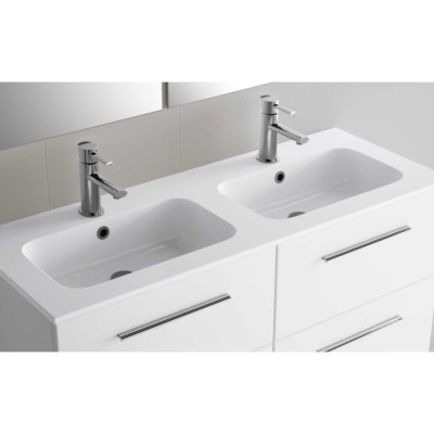 Waschtisch SOFIA 1405 doppelt MINERALMARMO 1405 x 15 x 460 mm