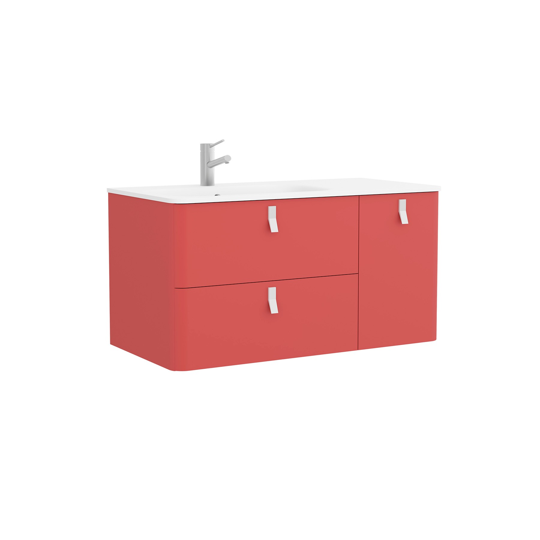 Movél UNIIQ 1200 direito ROJO 1194 x 540 x 450 mm 3