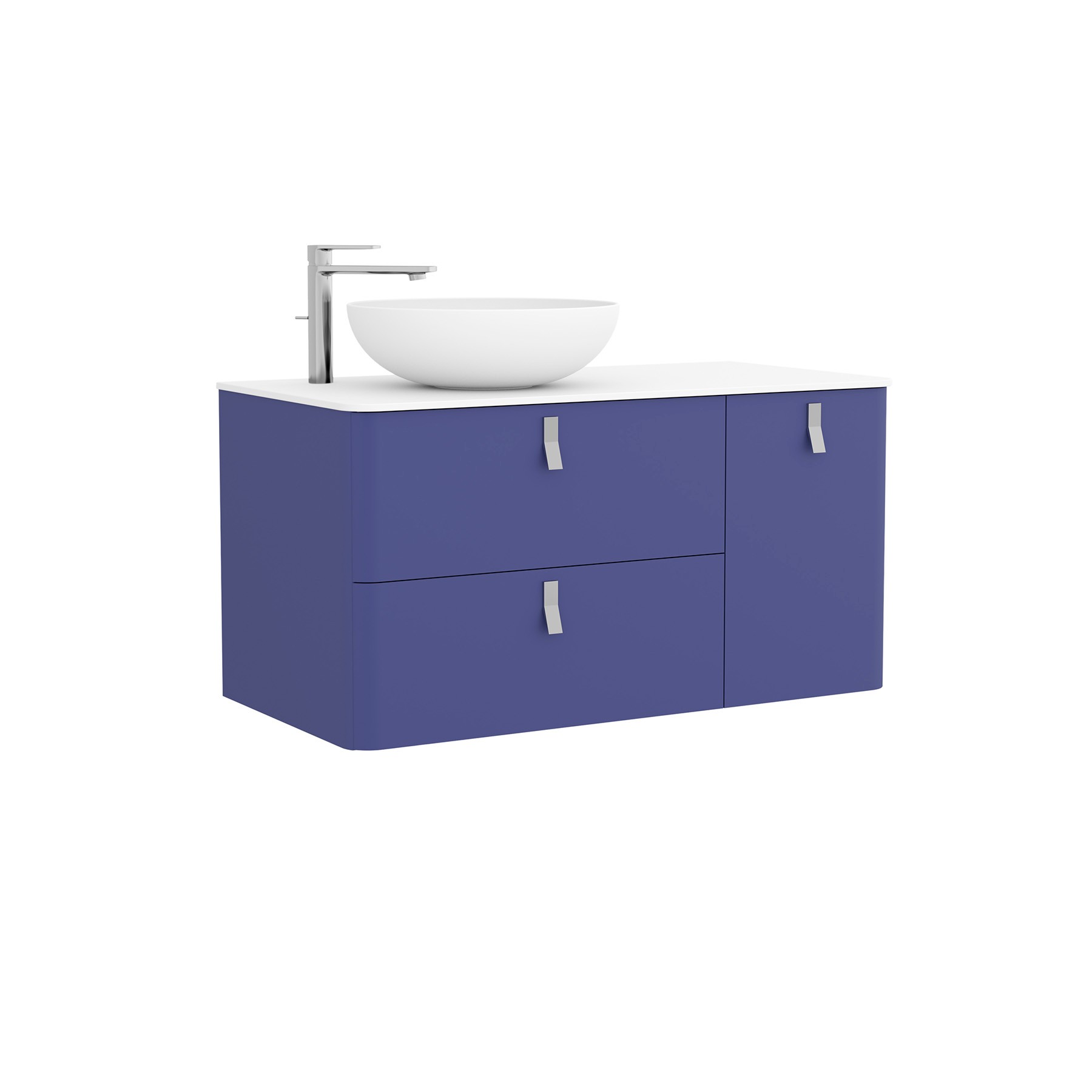 Movél UNIIQ 1200 direito AZUL ALTAMAR 1194 x 540 x 450 mm 2