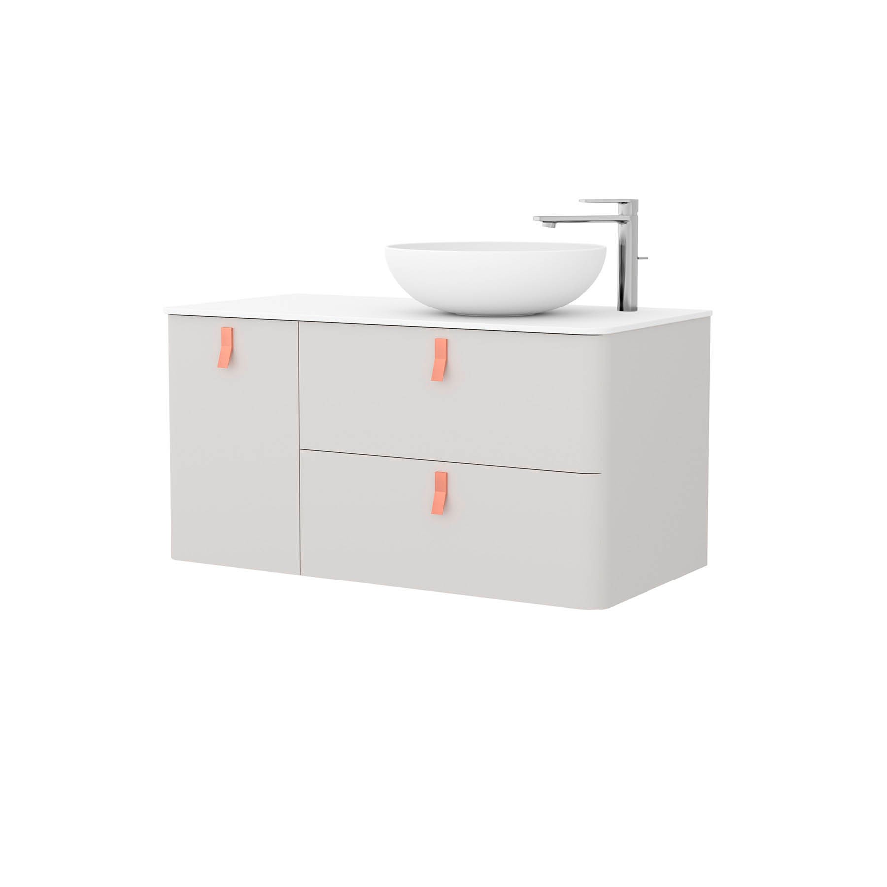 Movél UNIIQ 1200 esquerdo NATA 1194 x 540 x 450 mm 2