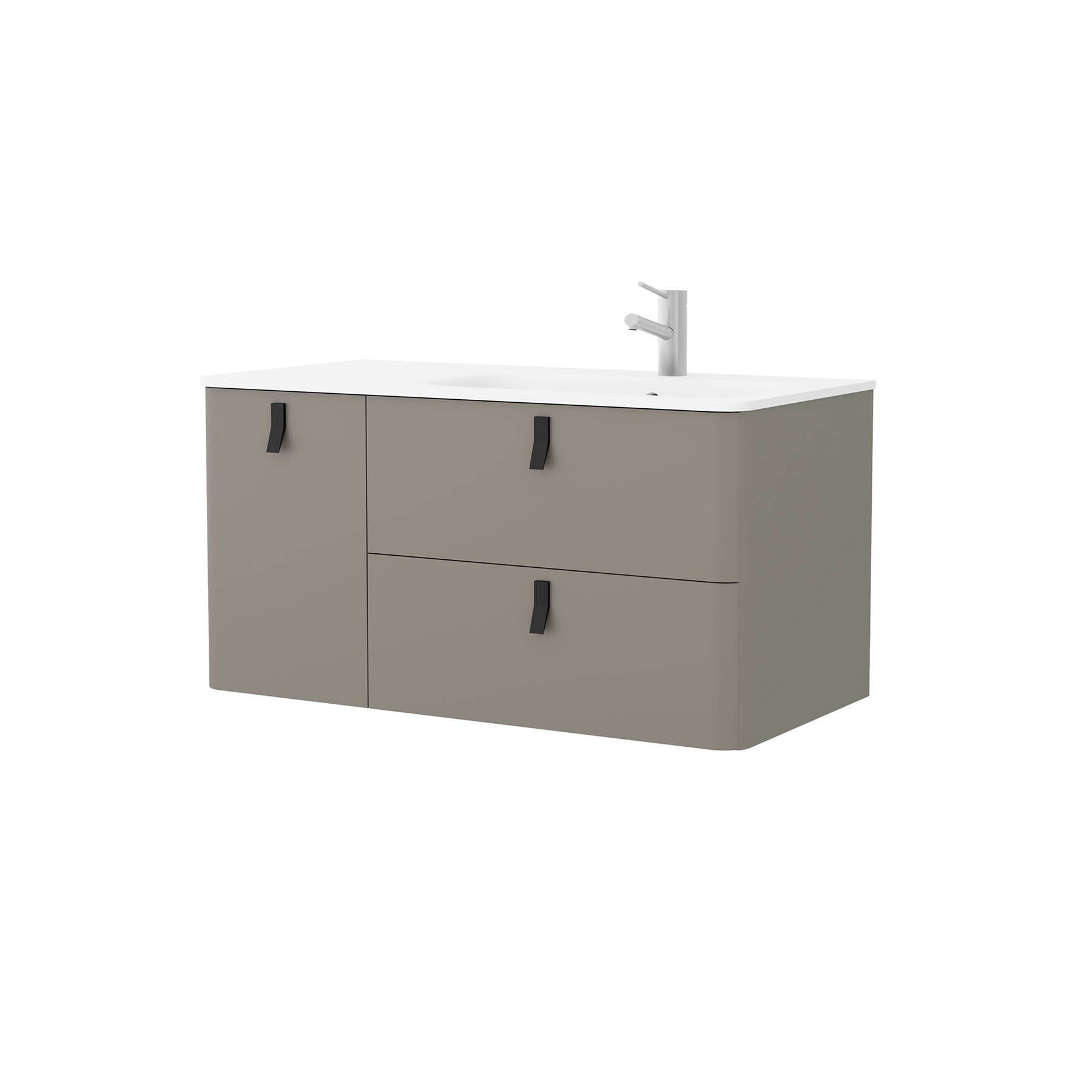 Movél UNIIQ 1200 esquerdo TAUPE MATE 1194 x 540 x 450 mm 3