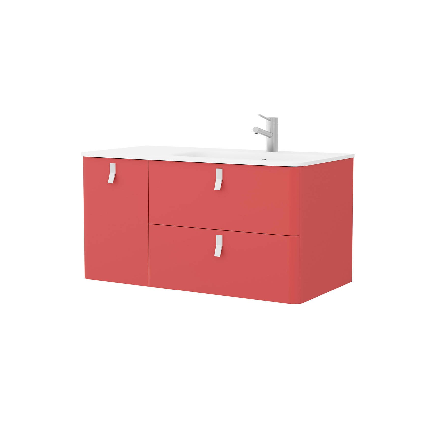 Movél UNIIQ 1200 esquerdo ROJO 1194 x 540 x 450 mm 3