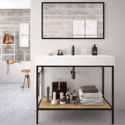 Movél VINCI 1000 com lavatório Veneto CARVALHO ÁFRICA 997 x 892 x 450 mm