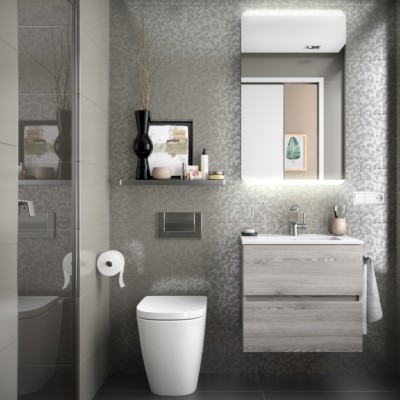 Movél FUSSION LINE 600 2 gavetas PINHO BAÍA 598 x 540 x 450 mm