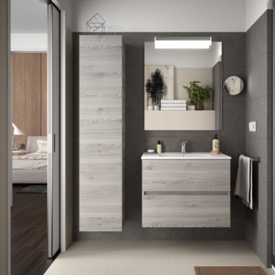 Movél FUSSION LINE 700 2 gavetas PINHO BAÍA 697 x 540 x 450 mm