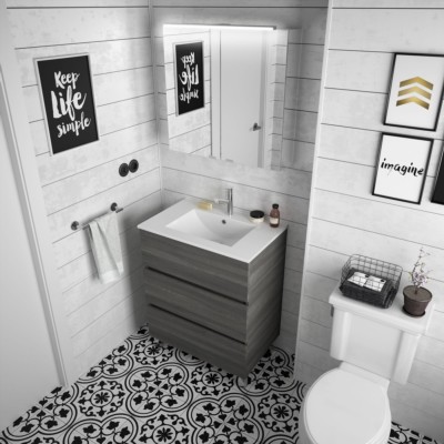 Movél FUSSION LINE 700 3 gavetas ALSACIA 697 x 868 x 450 mm