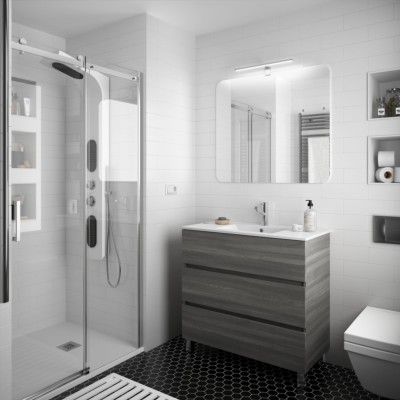 Movél FUSSION LINE 900 3 gavetas ALSACIA 897 x 868 x 450 mm