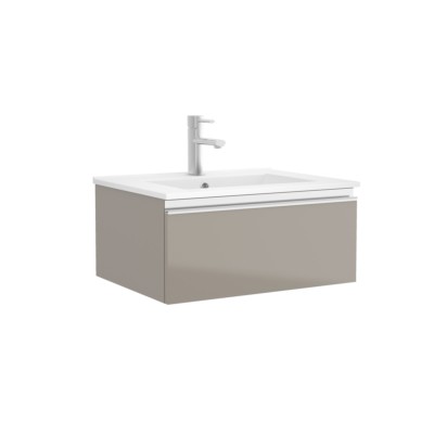 Movél SPIRIT 600 1 gaveta metálica TAUPE BRILHO 598 x 270 x 450 mm