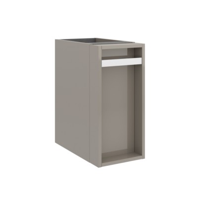 Coqueta ALLIANCE 250 toalheiro removível TAUPE BRILHO 250 x 540 x 450 mm