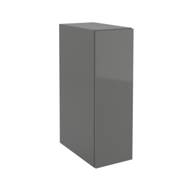 Coqueta ALLIANCE 250 reversível 1 porta CINZA ANTRACITE BRILHO 250 x 868 x 450 mm