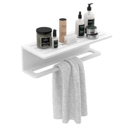 Towel rail shelf SHIRO 500 x 200 x 150 mm
