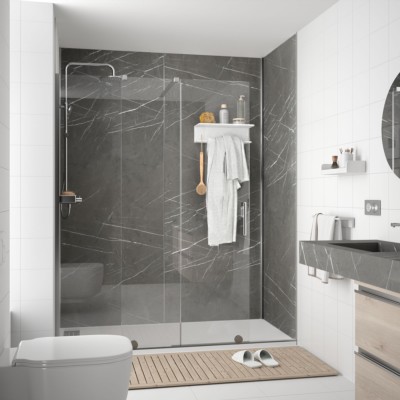 Duschpaneel ATLAS Piedra Gris 4 x 1220 x 2400 mm