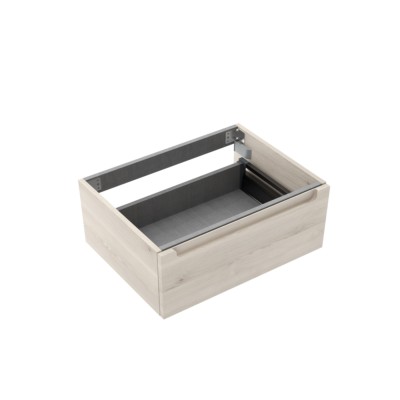 Coqueta MONTERREY 800 1 gaveta metálica NATURAL 797 x 270 x 450 mm