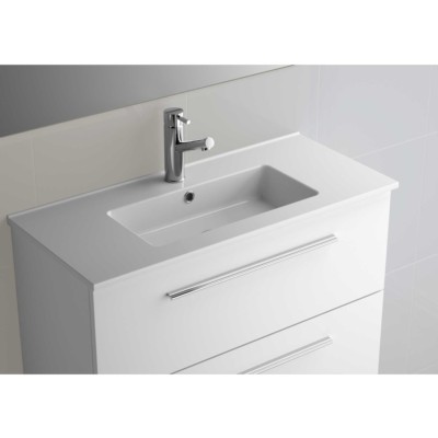Vasque S35 810 EN PORCELAINE BLANCHE 810 x 20 x 360 mm
