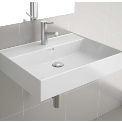 Lavatório VENETO 610 PORCELANA BRANCA 610 x 120 x 460 mm