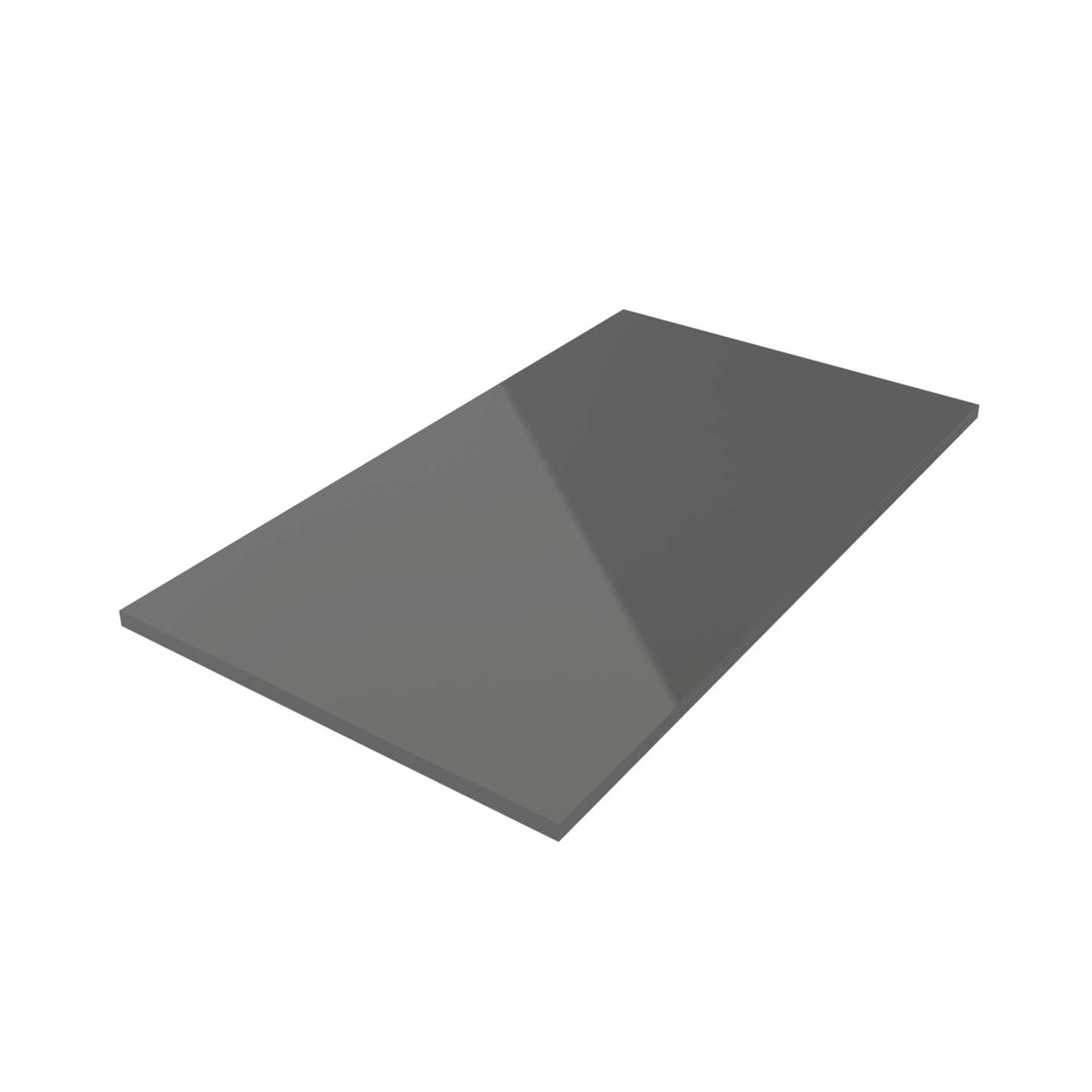 Waschtisch Platte 600 GRAU GL NZEND 16 Mm