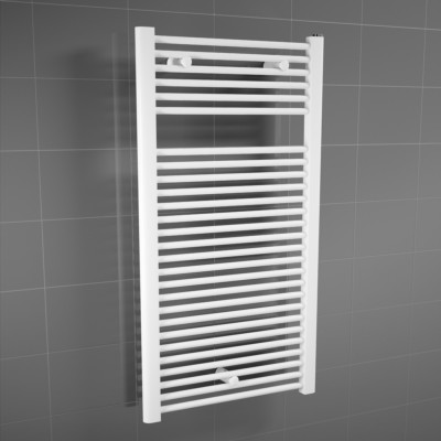 Toalheiro MENORCA 118 elétrico com termostato BRANCO 1180 x 500 mm