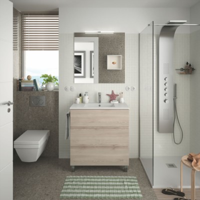 Movél FUSSION LINE 800 3 gavetas NATURAL 797 x 868 x 450 mm