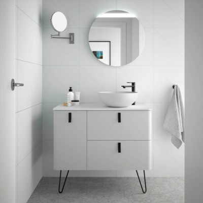  Movél UNIIQ 1200 esquerdo ALMENDRA 1194 x 540 x 450 mm