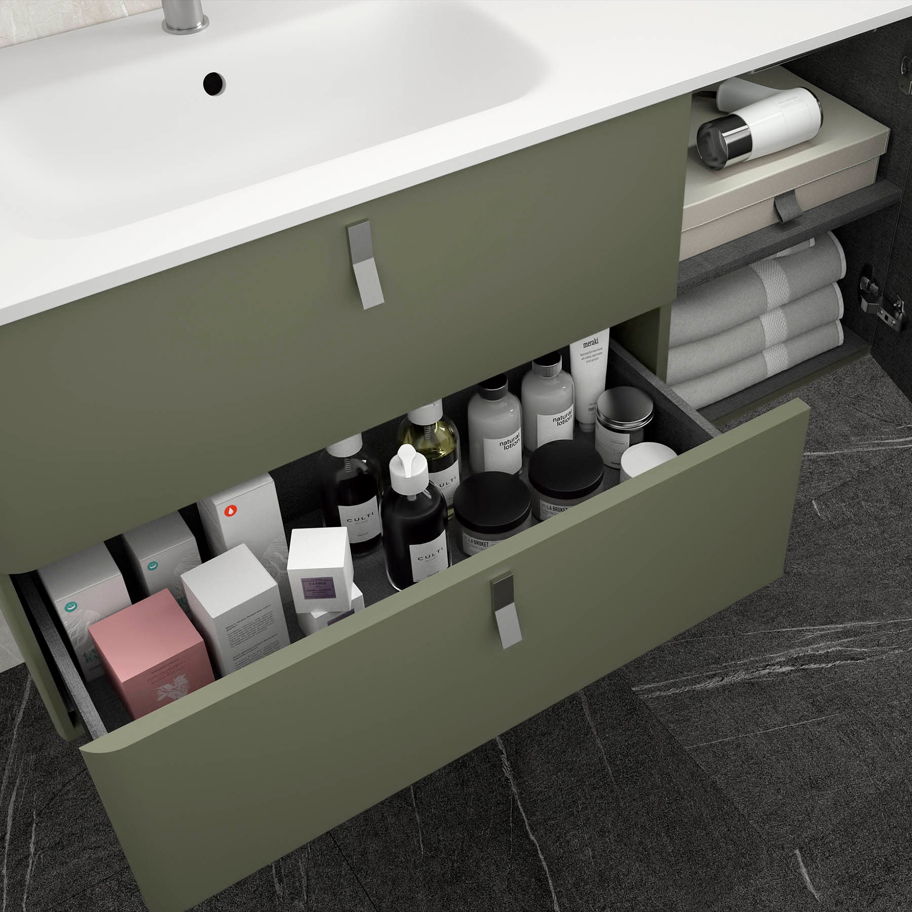 Movél UNIIQ 1200 direito BOSQUE 1194 x 540 x 450 mm 4