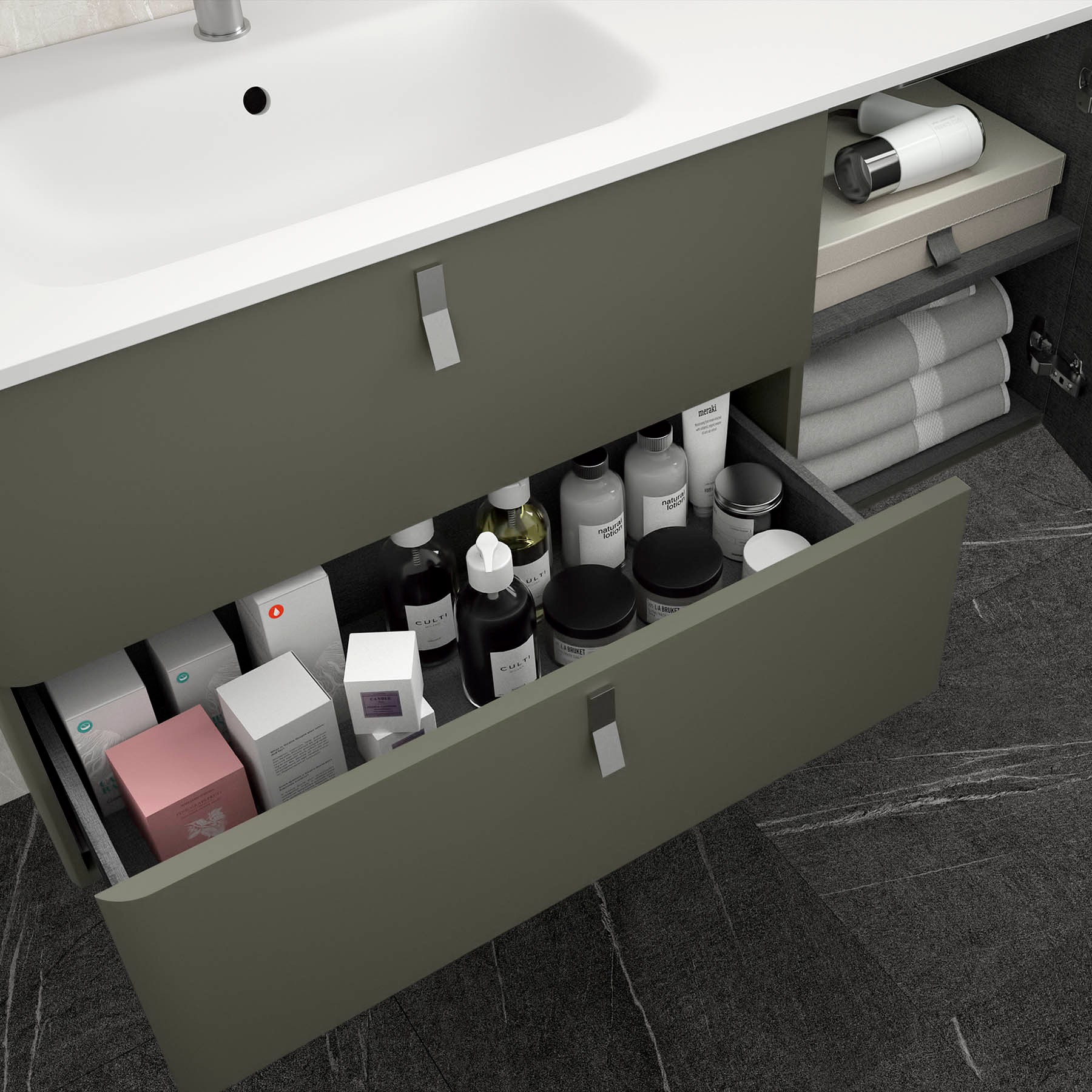 Movél UNIIQ 1200 direito CASTAÑO 1194 x 540 x 450 mm 4