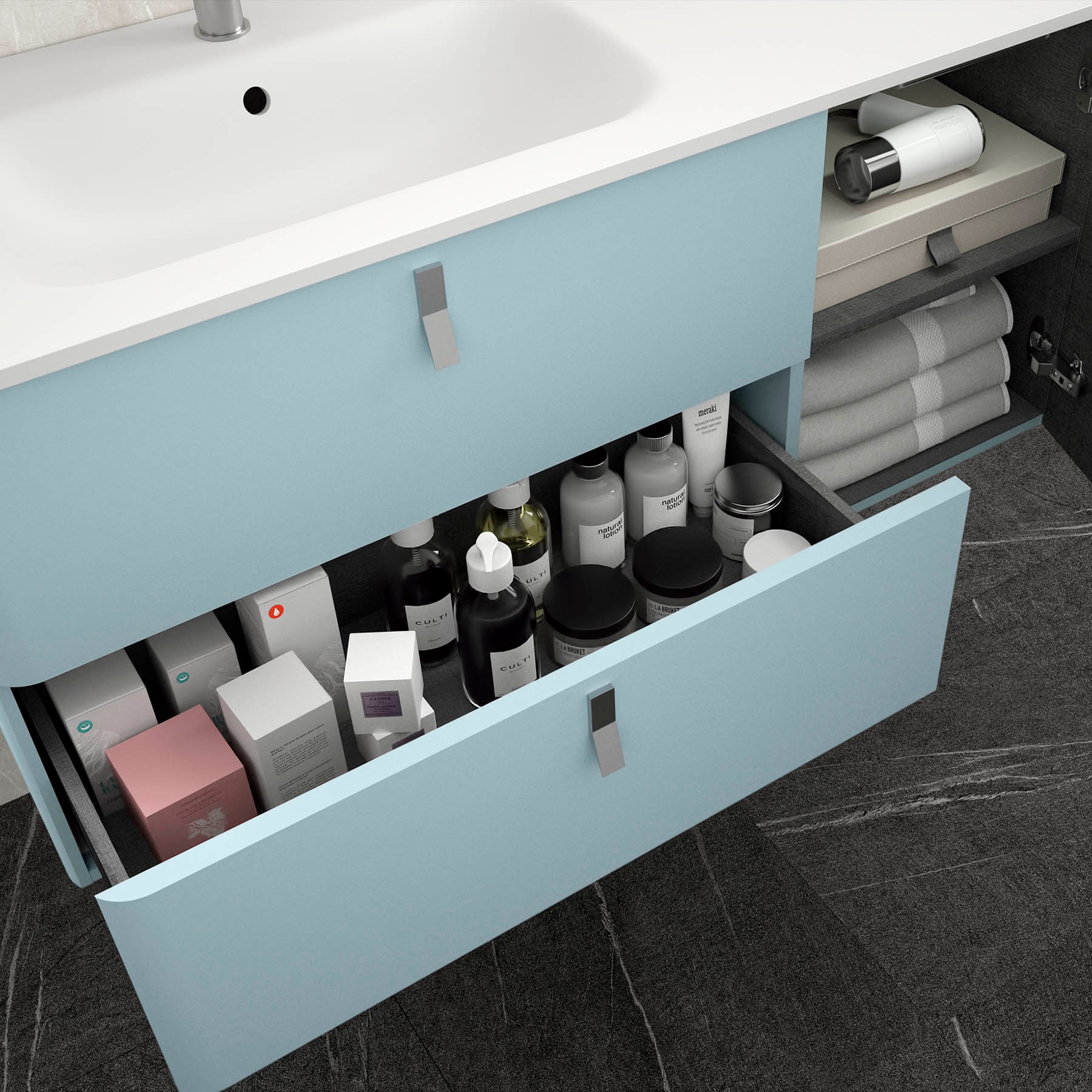 Movél UNIIQ 1200 direito CIELO 1194 x 540 x 450 mm 4