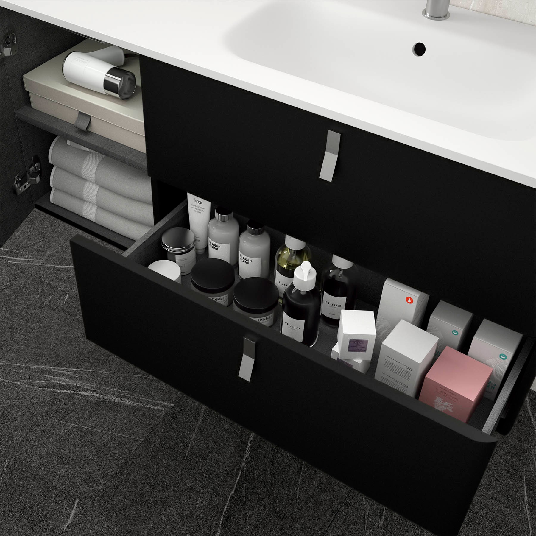 Movél UNIIQ 1200 esquerdo PETRO MATE 1194 x 540 x 450 mm 4