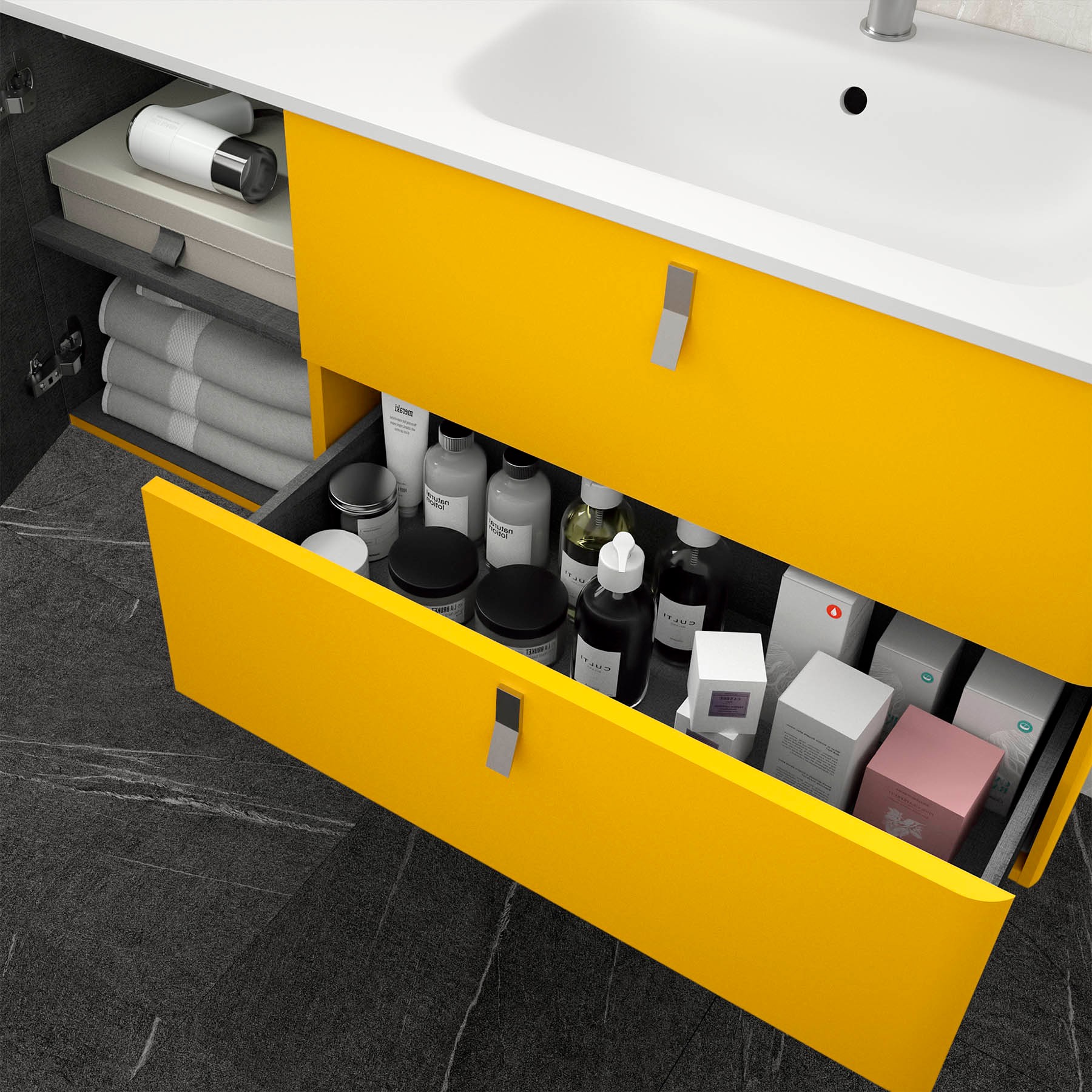 Movél UNIIQ 1200 esquerdo SOL 1194 x 540 x 450 mm 4