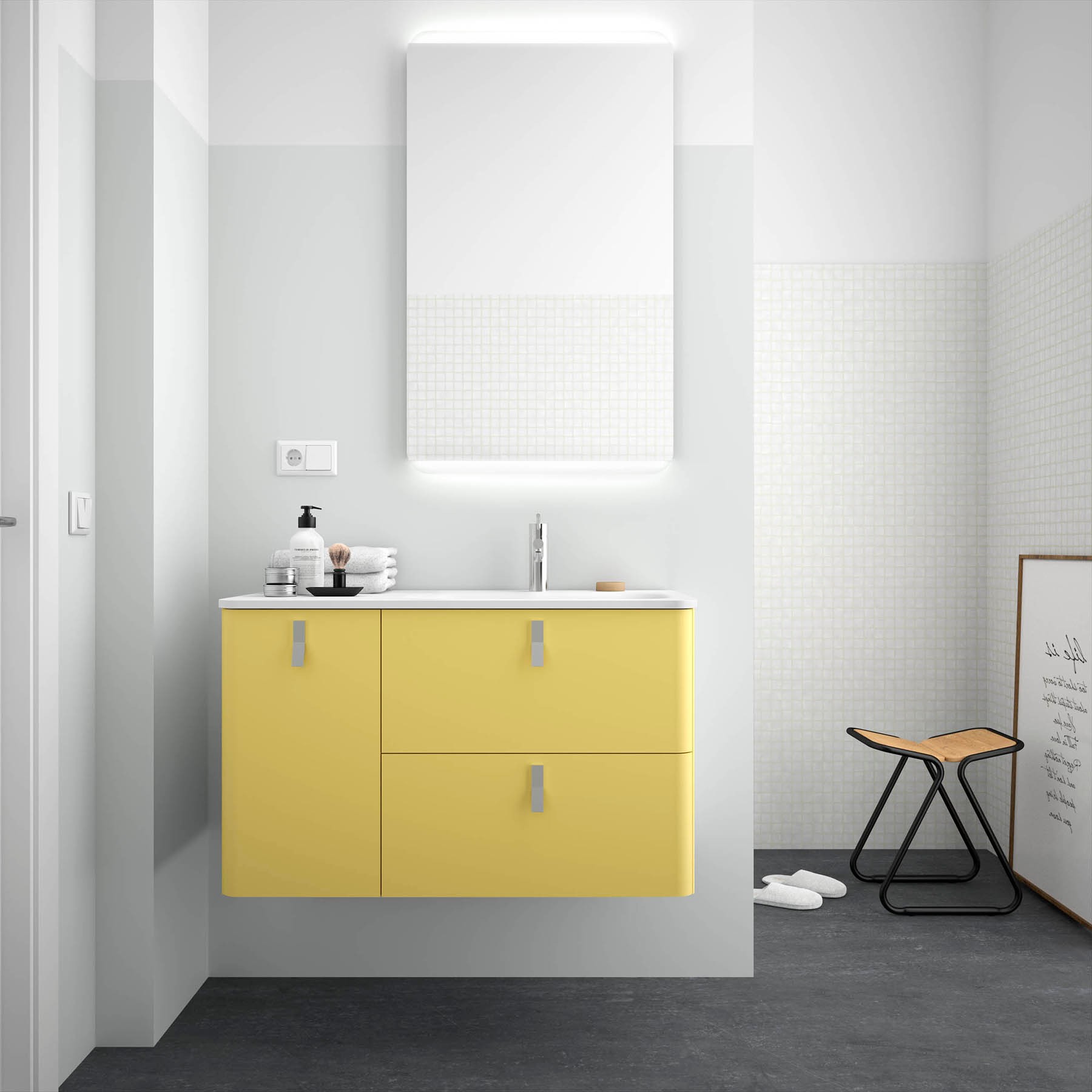 Movél UNIIQ 1200 esquerdo PAJA 1194 x 540 x 450 mm 1