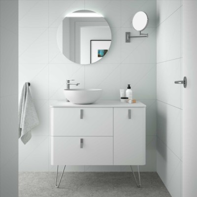 Movél UNIIQ 1200 direito BRANCO MATE 1194 x 540 x 450 mm