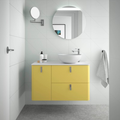 Mueble de baño UNIIQ 900 izquierda PAJA 897 x 540 x 450 mm