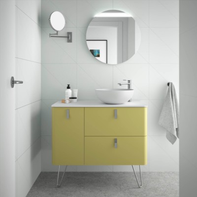 Movél UNIIQ 900 esquerdo SALVIA 897 x 540 x 450 mm