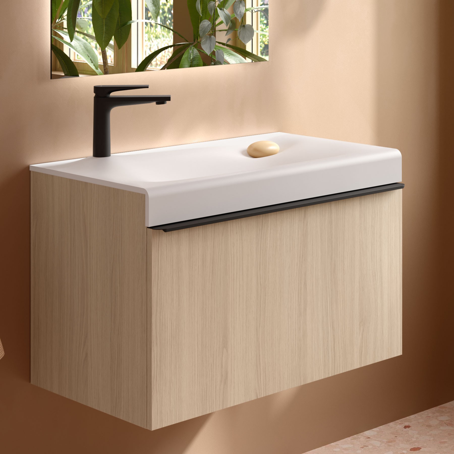 Ocean Handle OCEAN Matte Black Handle 800