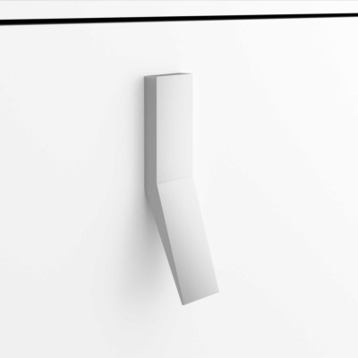 Puxador UNIIQ Jogo de 3 unidades para móvel CROMADO