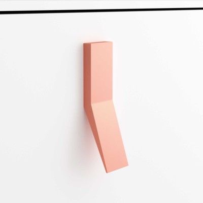 Puxador UNIIQ Jogo de 3 unidades para móvel OURO ROSA