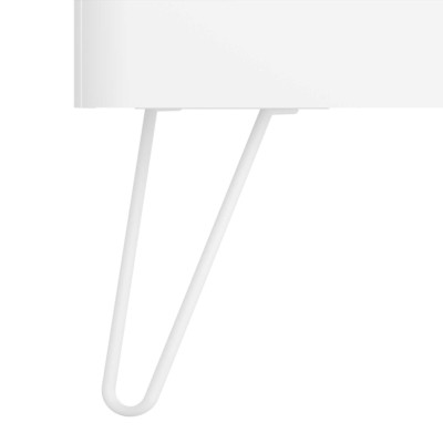 Jogo 2 pés de suporte UNIIQ BRANCO 230 mm