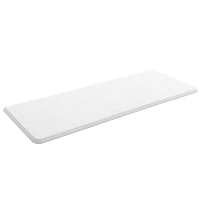 Tampo UNIIQ 1200 direito CALACATTA para lavatório de pousar 1210 x 22 x 460 mm